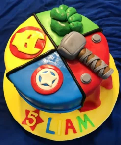Fondant Cake for Avenger Lovers