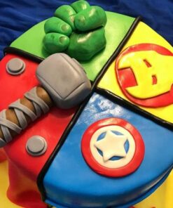 Fondant Cake for Avenger Lovers