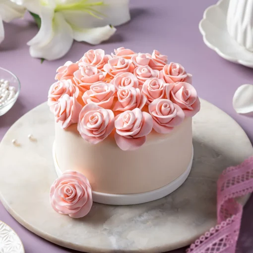 Classical Roses Special Cake