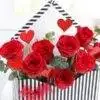 Amazing 8 Red Roses Arrangement