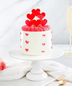Cake With Heart Tower