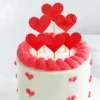 Cake With Heart Tower