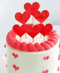 Cake With Heart Tower