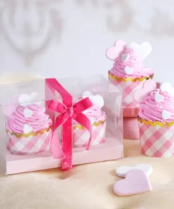 Creamy Cup Cakes with Floral Teddy