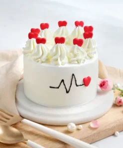 Creamy Pulse with Heart Cake