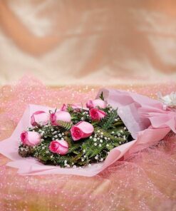 Alternative view of Fragranced Big Pink Bouquet