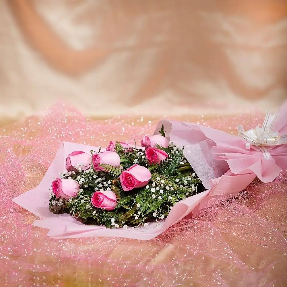 Fragranced Big Pink Bouquet - Image 2