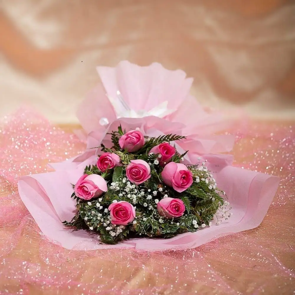 Fragranced Big Pink Bouquet - Image 3