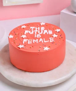 Stars On Cake for Female