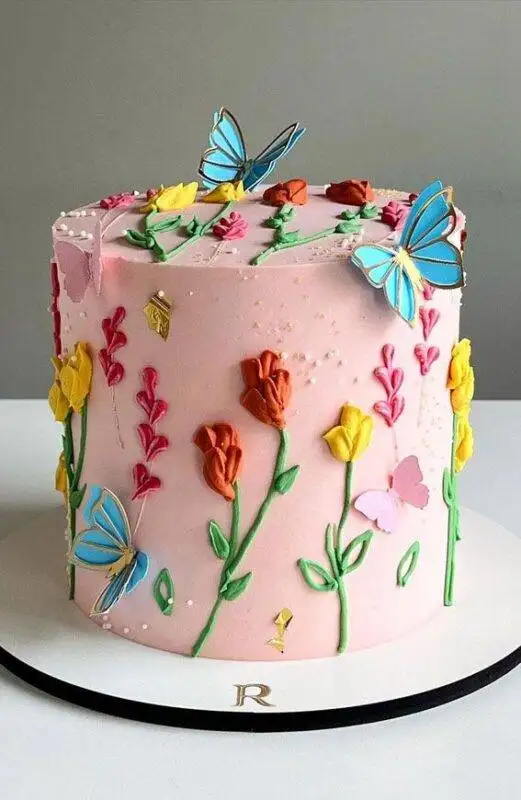 Flower Cakes