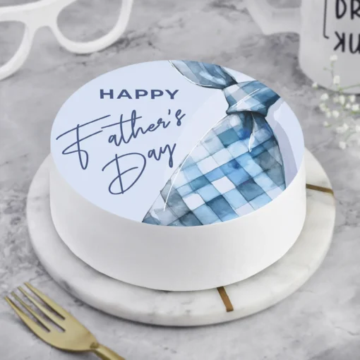 Happy Father's Day Photo Cake