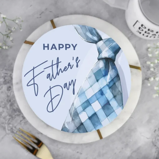 Happy Father's Day Photo Cake