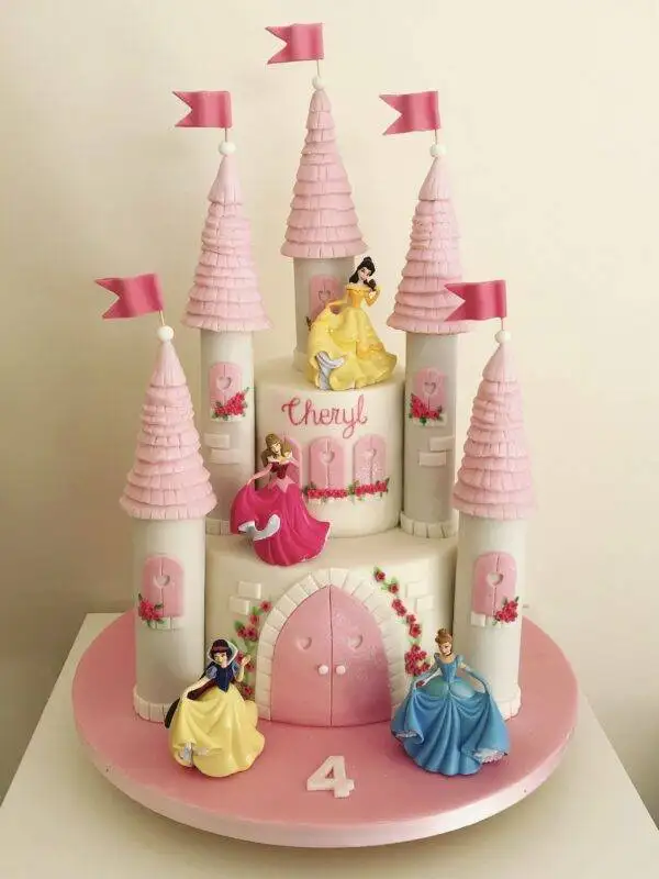 Princess Castle Cakes