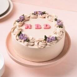 Vanilla Blossom Celebration Cake