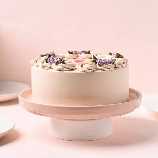 Vanilla Blossom Celebration Cake