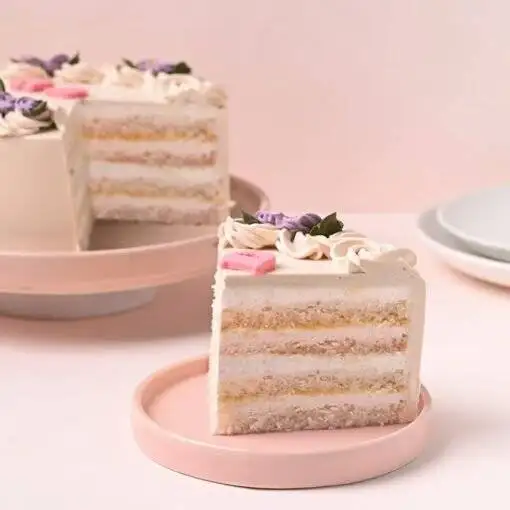 Vanilla Blossom Celebration Cake