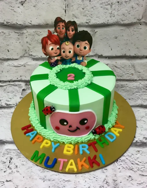 Cocomelon & Boss Baby Party Cake