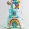 Cocomelon Multi-Tier Party Cake