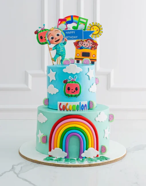 Cocomelon Multi-Tier Party Cake