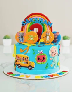 Cocomelon Safari Cake