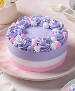 Choco Rose Fantasy Cake - Eggless half kg