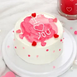 Sweetheart’s Bliss Cream Cake (Half kg)