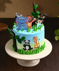Wild Safari Adventure Cake