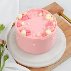 Floral Fantasy Pineapple Cake