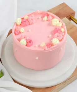 Floral Fantasy Pineapple Cake