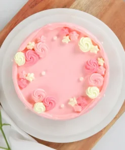 Floral Fantasy Pineapple Cake