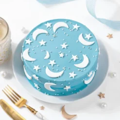 Midnight Sky Delight Cake