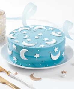 Midnight Sky Delight Cake