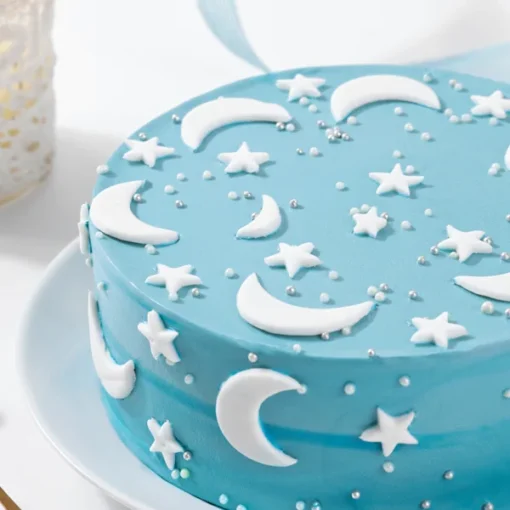 Midnight Sky Delight Cake