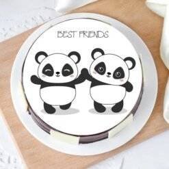 Panda Buddies Delight Cake