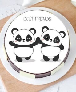 Panda Buddies Delight Cake