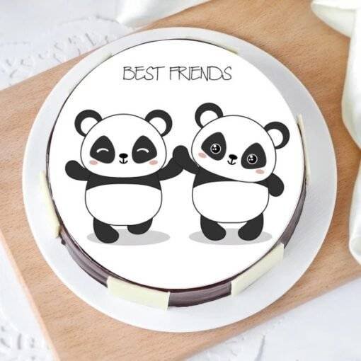 Panda Buddies Delight Cake