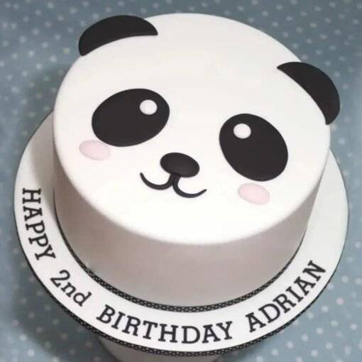 Panda Magic Fondant Cake