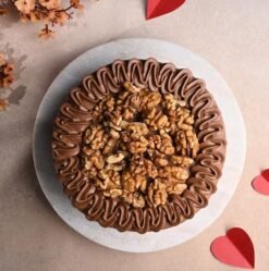 Chocolate Walnut Charm Cake