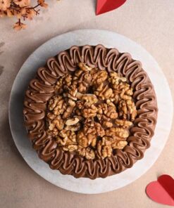 Chocolate Walnut Charm Cake