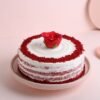 Crimson Velvet Bliss Cake