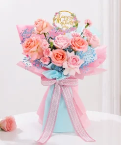 Blushing Grace – Mother’s Day Bouquet