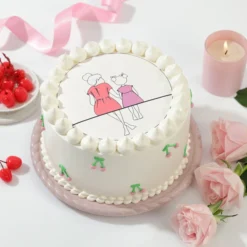 Forever Together Vanilla Cake