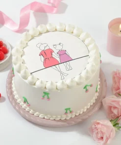 Forever Together Vanilla Cake