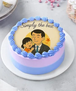 Best Dad Choco Delight Cake