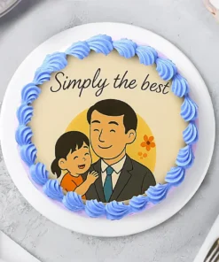 Best Dad Choco Delight Cake