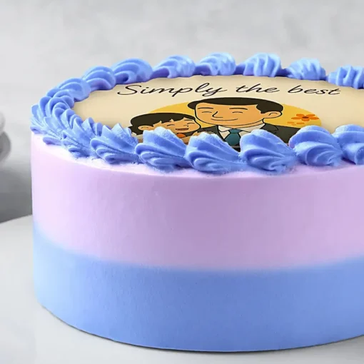 Best Dad Choco Delight Cake