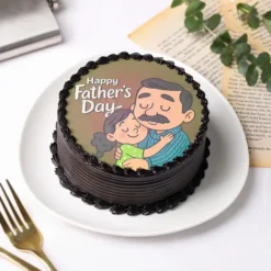 Emotional Hug Photo Cake