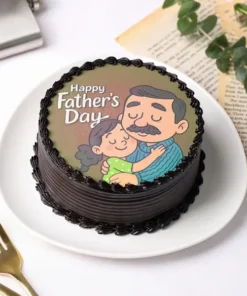 Emotional Hug Photo Cake
