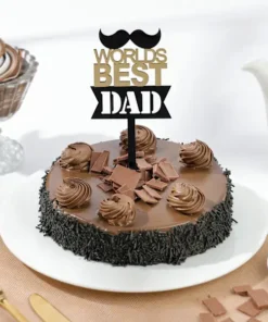 World’s Best Dad Truffle Cake