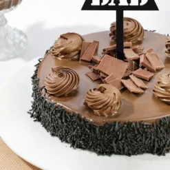 World’s Best Dad Truffle Cake